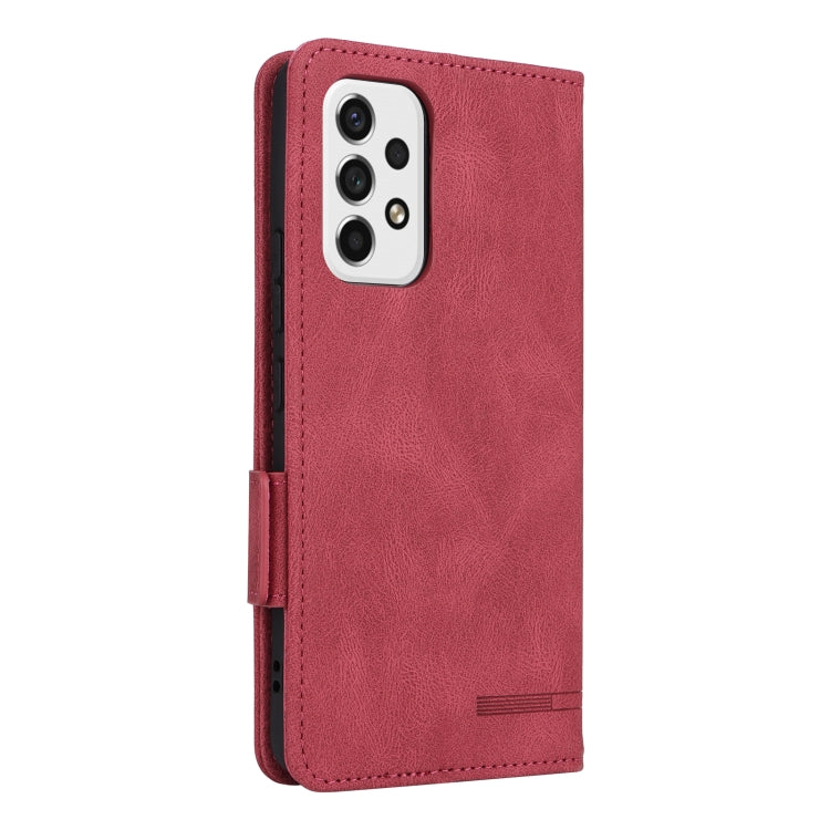 For Samsung Galaxy A53 5G Magnetic Clasp Flip Leather Phone Case