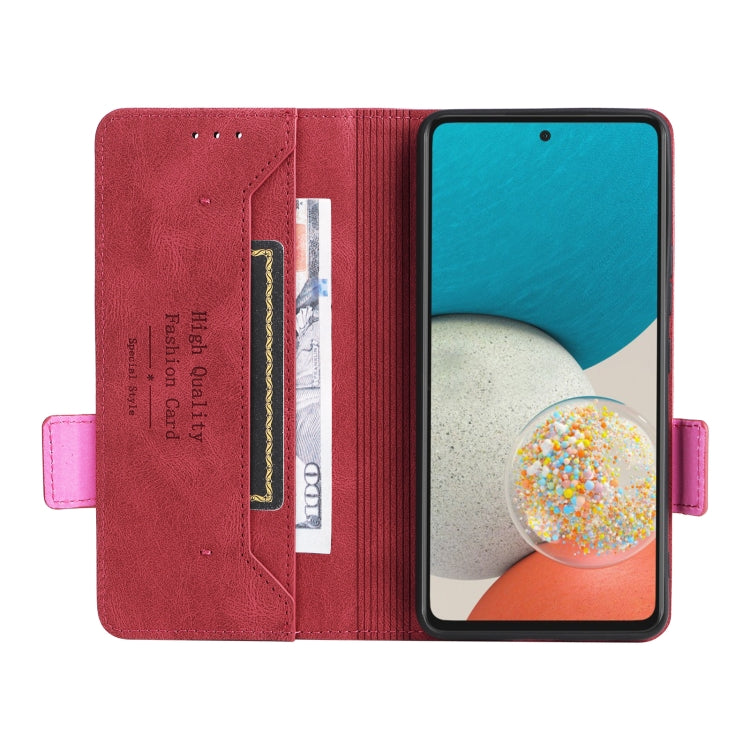 For Samsung Galaxy A53 5G Magnetic Clasp Flip Leather Phone Case