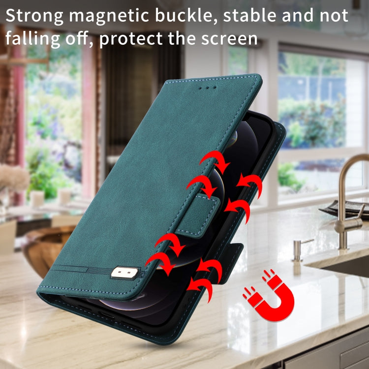 For Samsung Galaxy Z Fold3 5G Magnetic Clasp Flip Leather Phone Case