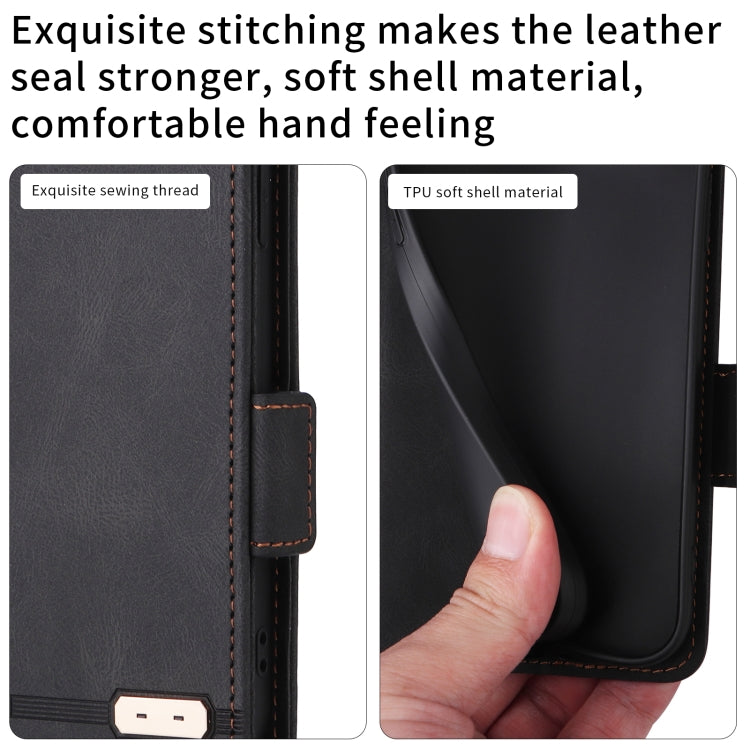 For Samsung Galaxy Z Fold3 5G Magnetic Clasp Flip Leather Phone Case