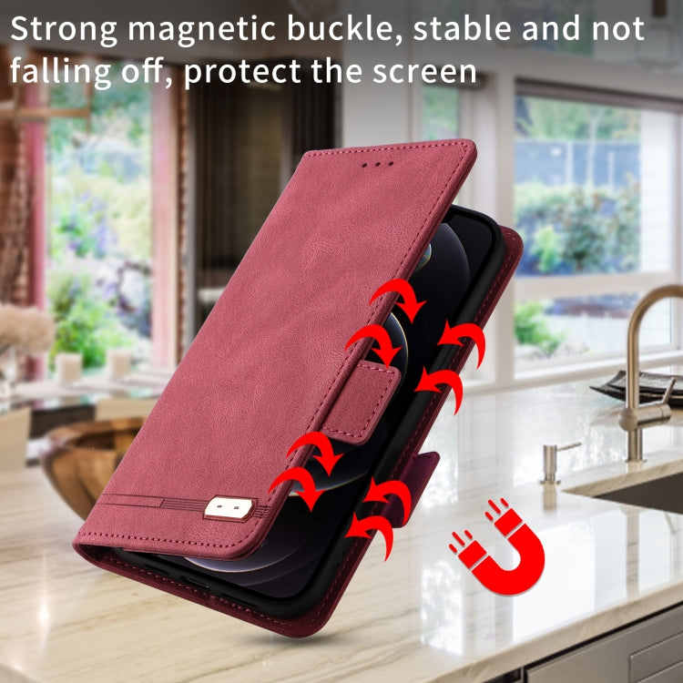 For Samsung Galaxy Z Fold3 5G Magnetic Clasp Flip Leather Phone Case