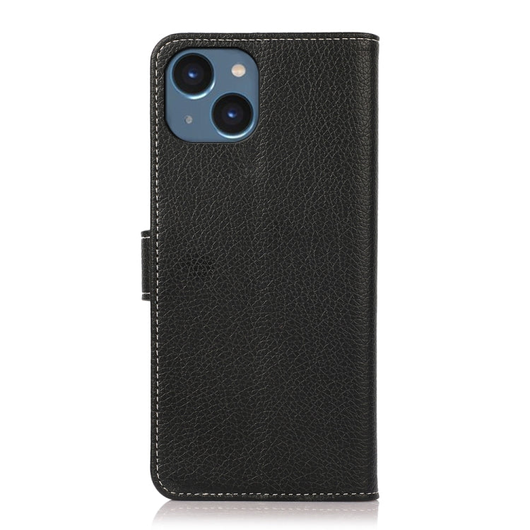 For iPhone 14 Litchi Texture Horizontal Flip Leather Phone Case
