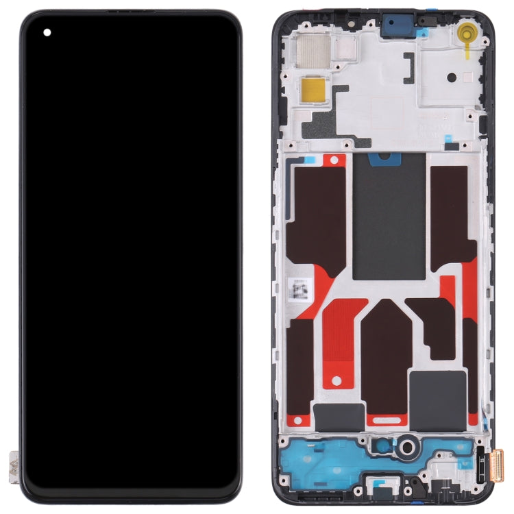 Original LCD Screen For OPPO Reno5 5G/Find X3 Lite with Digitizer Full Assembly with Frame