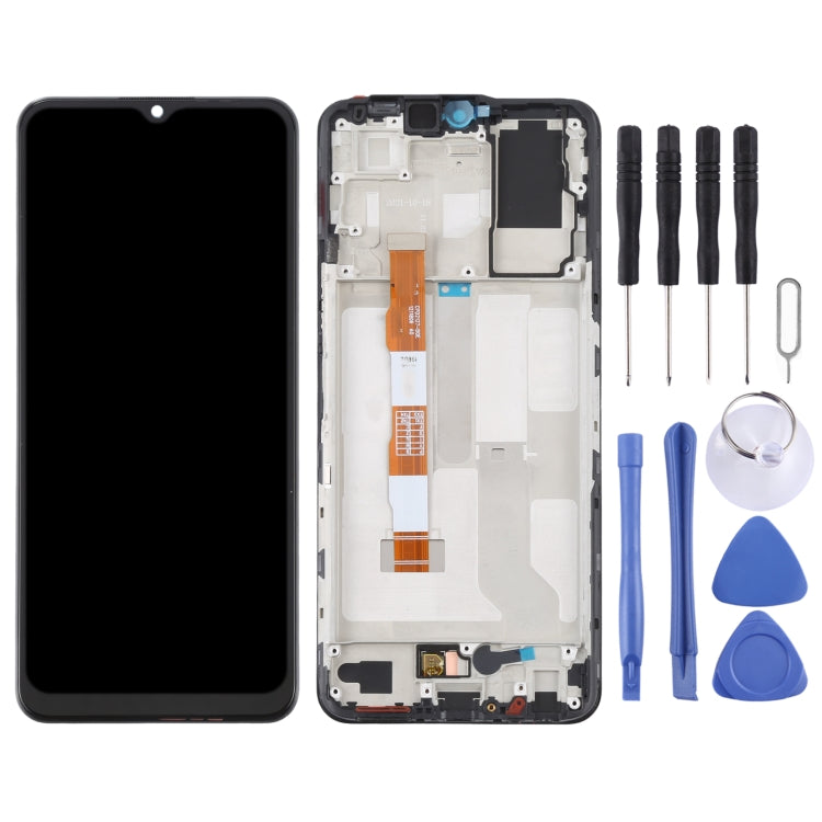 TFT LCD Screen For vivo Y76S Digitizer Full Assembly with Frame