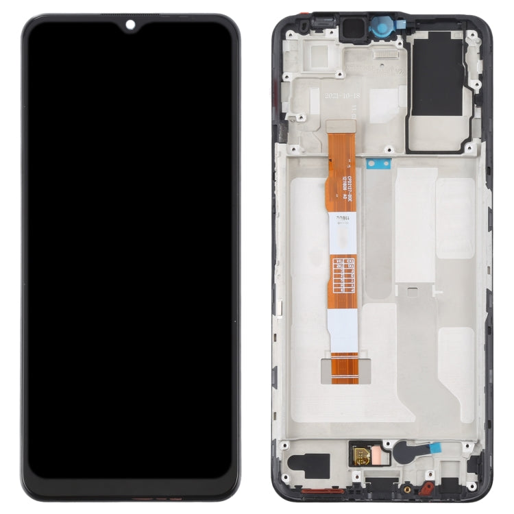 TFT LCD Screen For vivo Y76S Digitizer Full Assembly with Frame