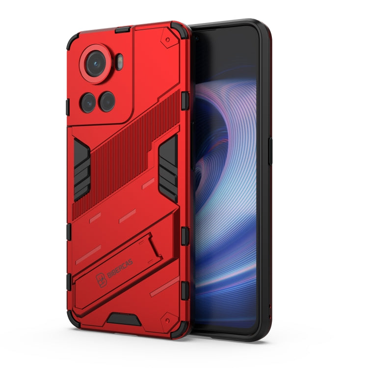 For OnePlus Ace 5G Punk Armor PC + TPU Phone Case with Holder