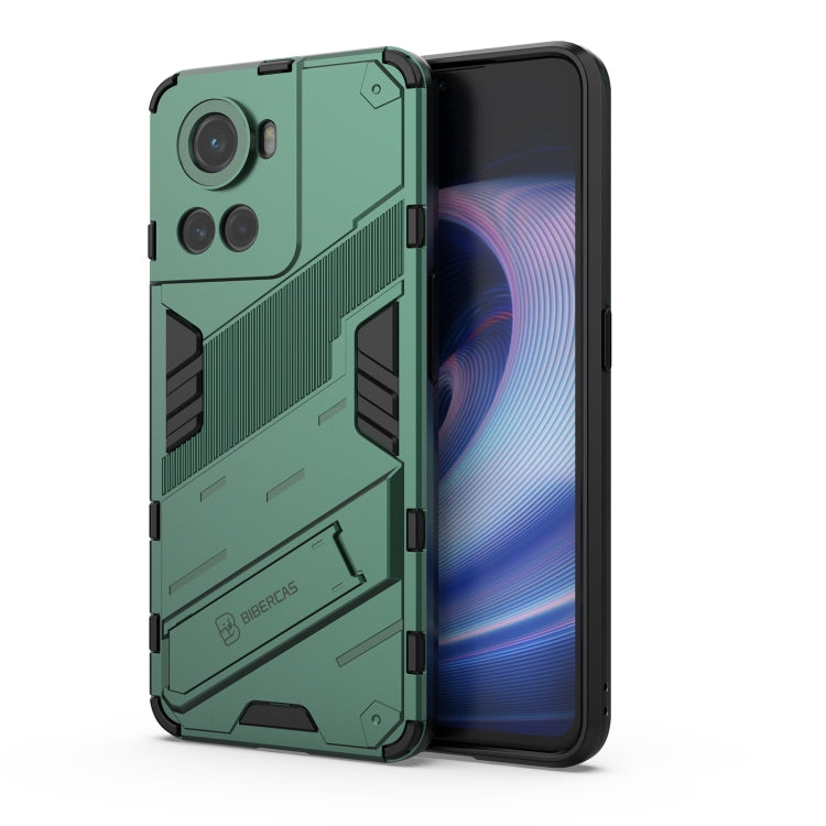 For OnePlus Ace 5G Punk Armor PC + TPU Phone Case with Holder