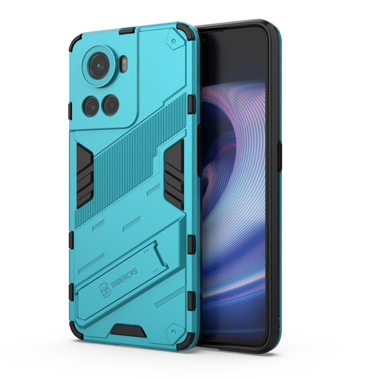 For OnePlus Ace 5G Punk Armor PC + TPU Phone Case with Holder