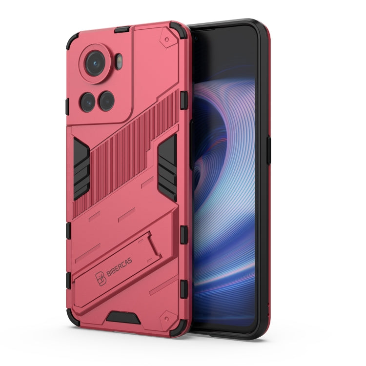 For OnePlus Ace 5G Punk Armor PC + TPU Phone Case with Holder
