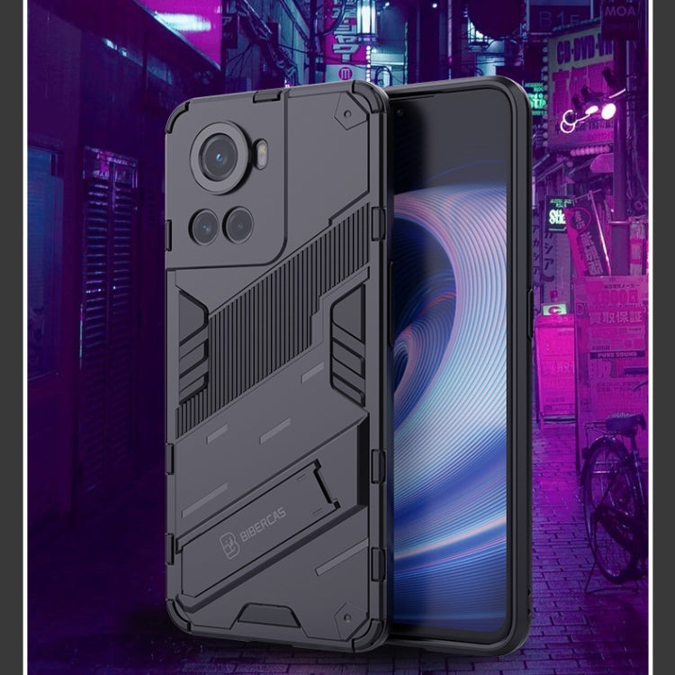 For OnePlus Ace 5G Punk Armor PC + TPU Phone Case with Holder