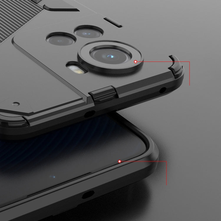 For OnePlus Ace 5G Punk Armor PC + TPU Phone Case with Holder