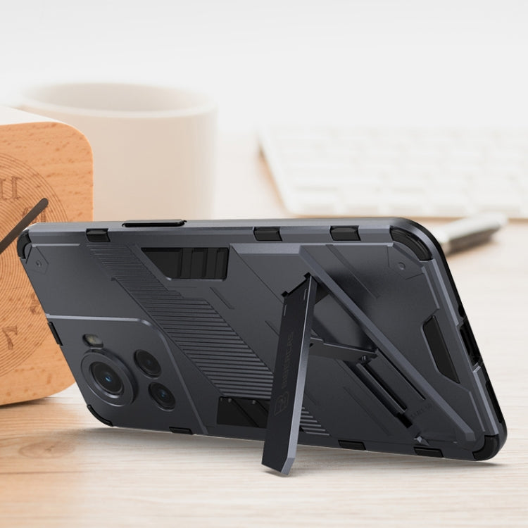 For OnePlus Ace 5G Punk Armor PC + TPU Phone Case with Holder