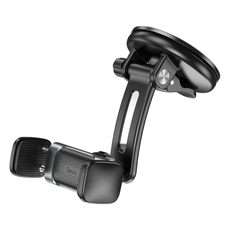 hoco CA111 Pull Clip Suction Cup Car Holder(Black Grey)