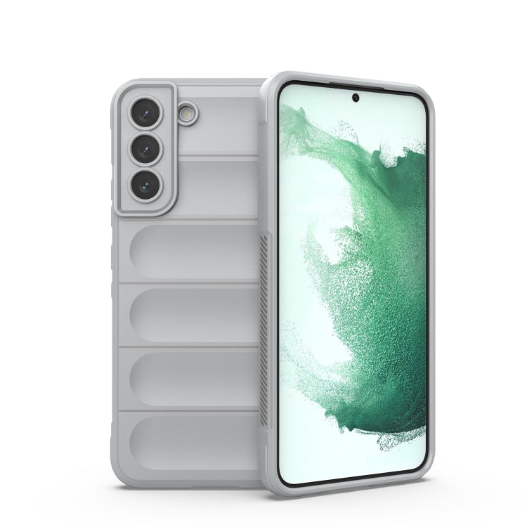 For Samsung Galaxy S22+ 5G Magic Shield TPU + Flannel Phone Case