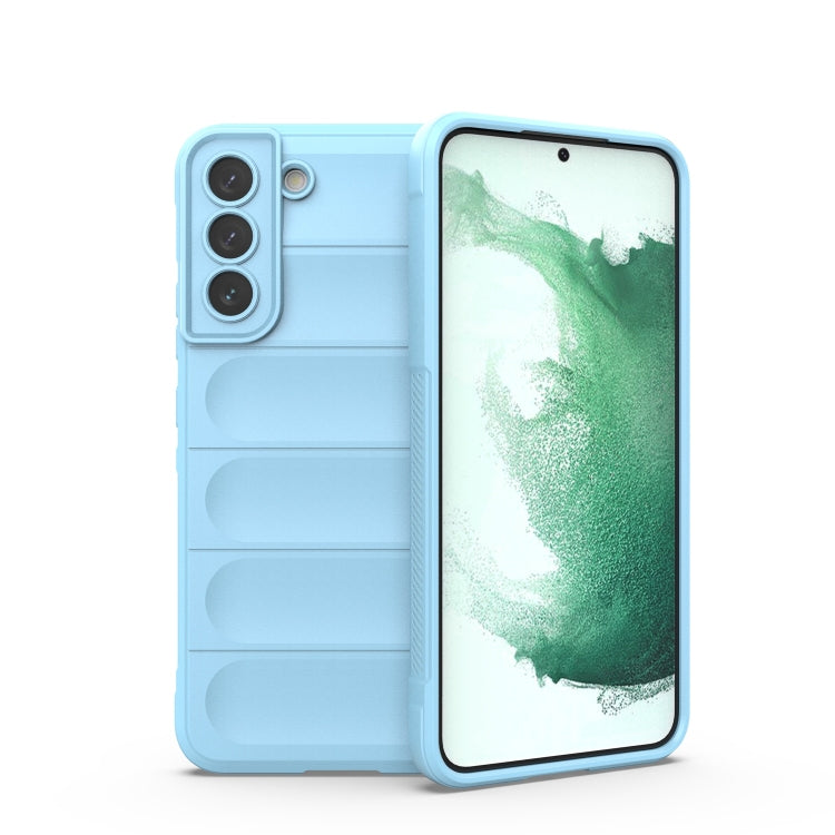 For Samsung Galaxy S22+ 5G Magic Shield TPU + Flannel Phone Case