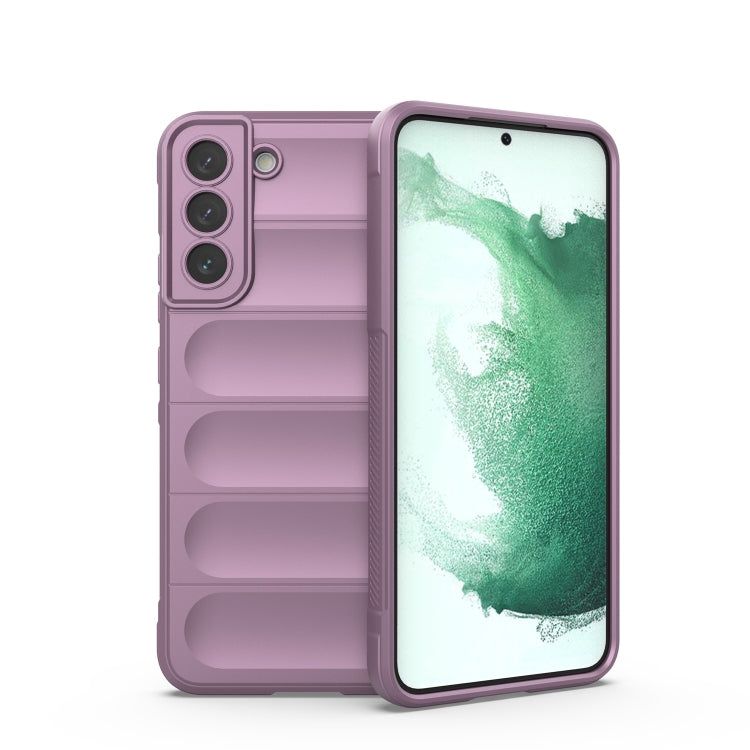 For Samsung Galaxy S22+ 5G Magic Shield TPU + Flannel Phone Case