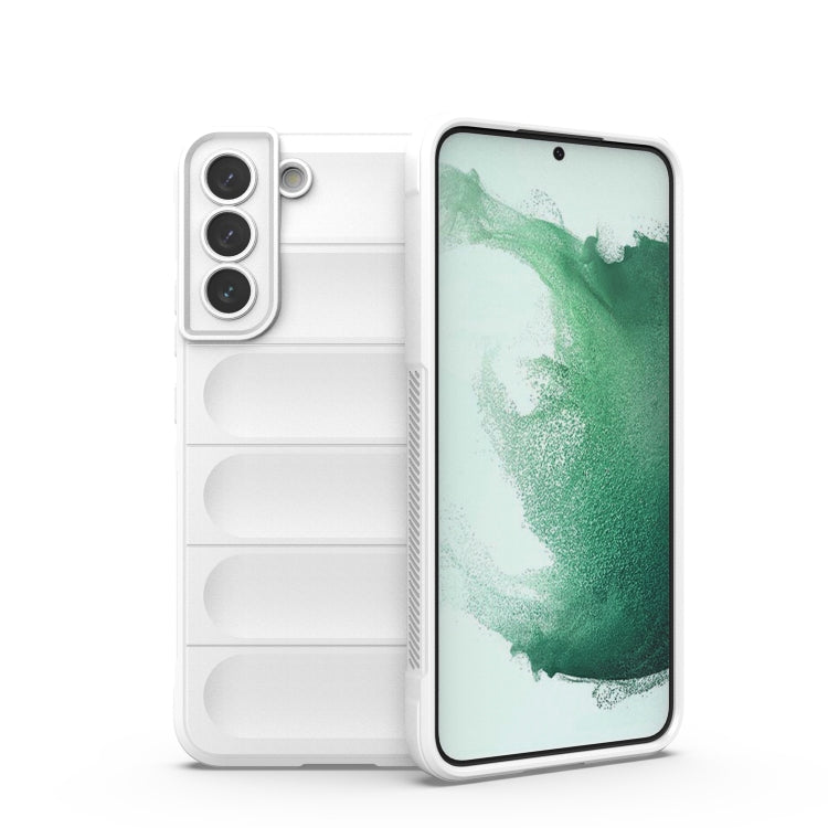 For Samsung Galaxy S22+ 5G Magic Shield TPU + Flannel Phone Case