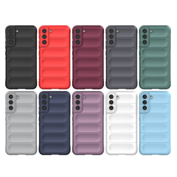 For Samsung Galaxy S22+ 5G Magic Shield TPU + Flannel Phone Case