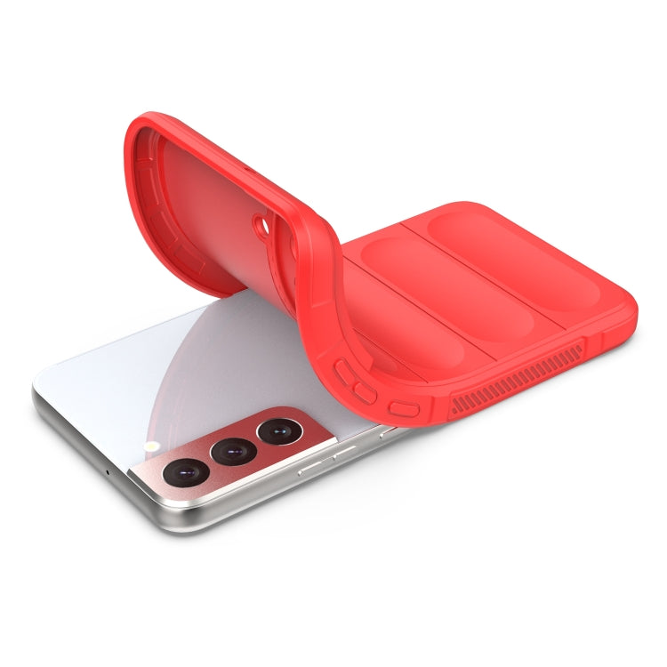 For Samsung Galaxy S22+ 5G Magic Shield TPU + Flannel Phone Case