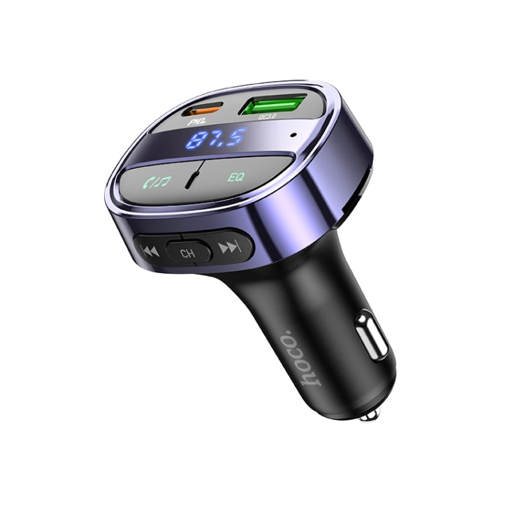 hoco E70 PD30W + QC3.0 Car Bluetooth FM Transmitter