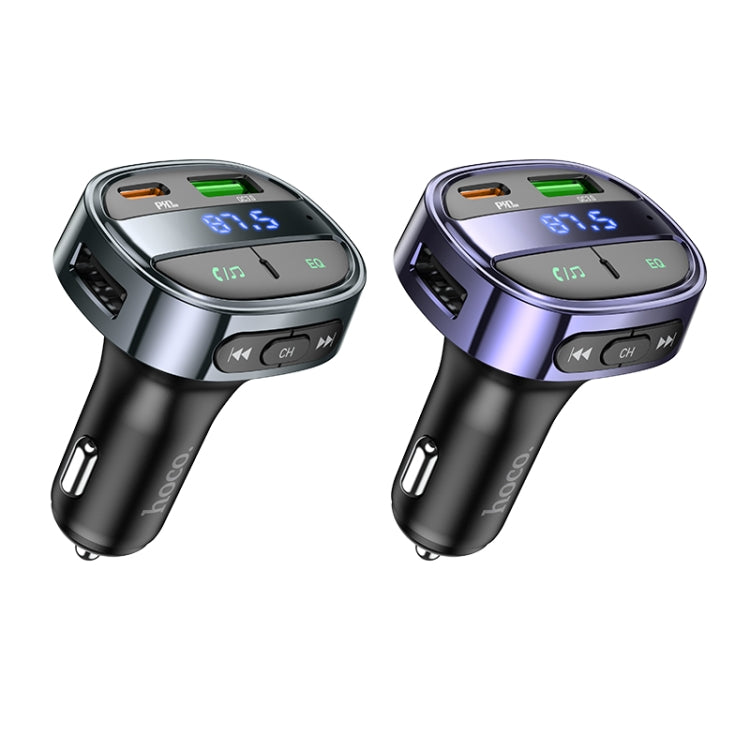 hoco E70 PD30W + QC3.0 Car Bluetooth FM Transmitter