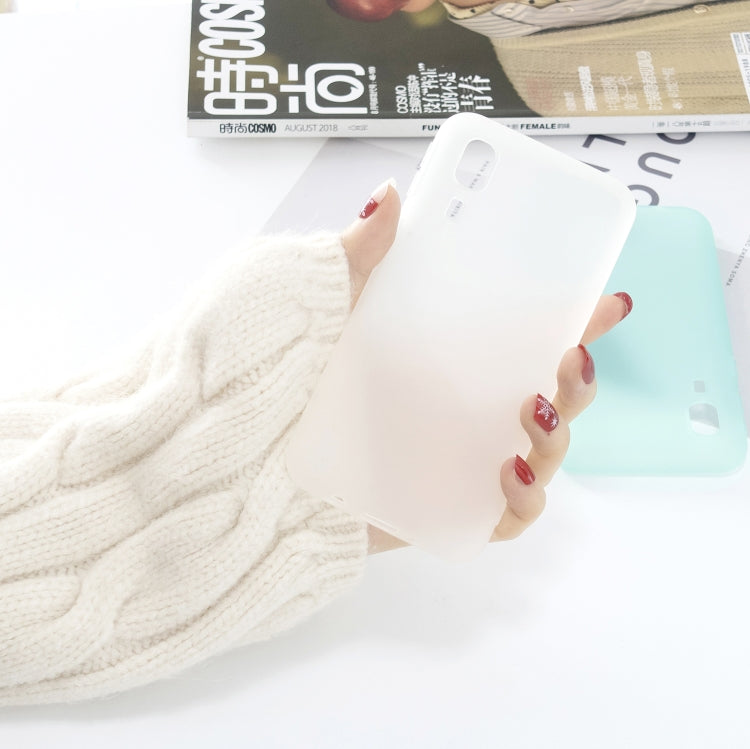 For Galaxy A2 Core 1.5mm Liquid Emulsion Translucent TPU case