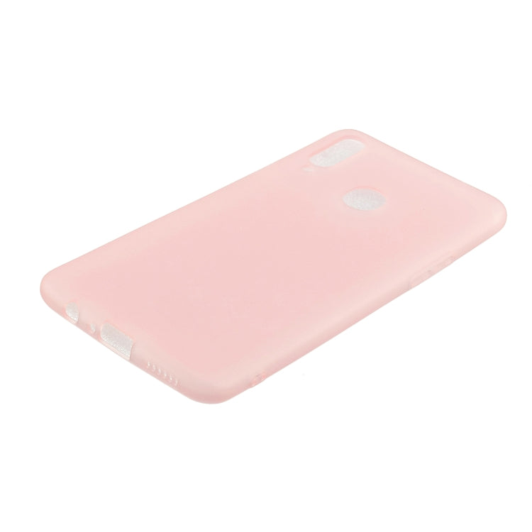 For Galaxy A20s 1.5mm Liquid Emulsion Translucent TPU case