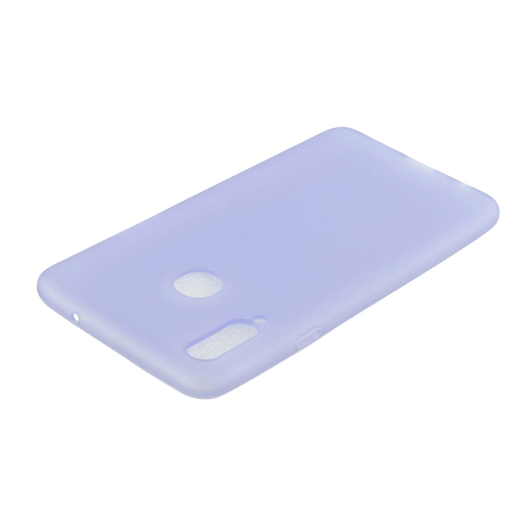 For Galaxy A20s 1.5mm Liquid Emulsion Translucent TPU case