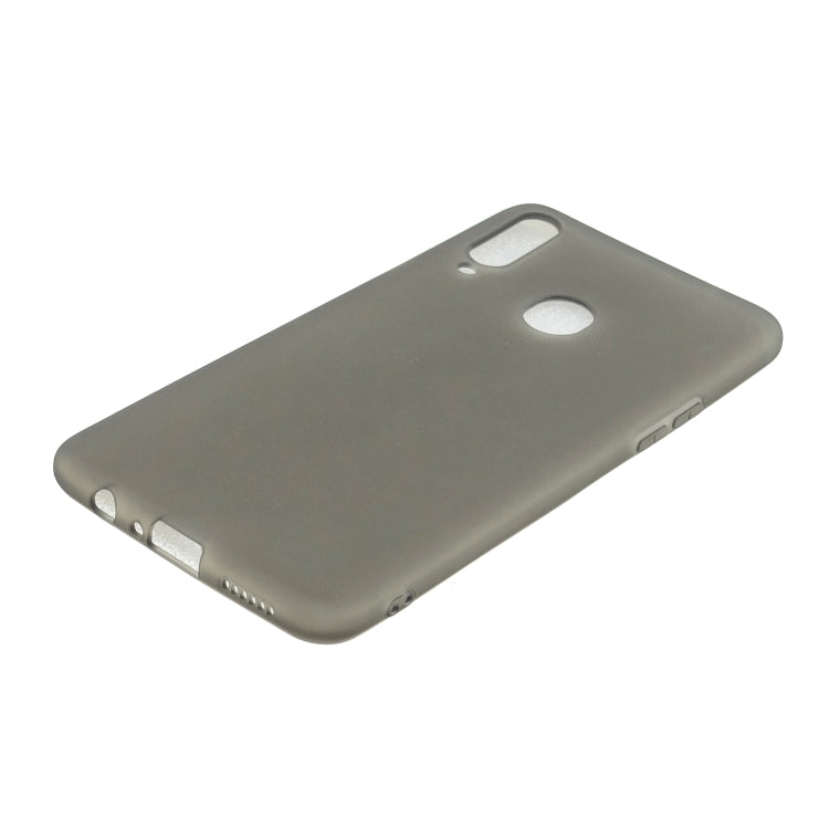 For Galaxy A20s 1.5mm Liquid Emulsion Translucent TPU case