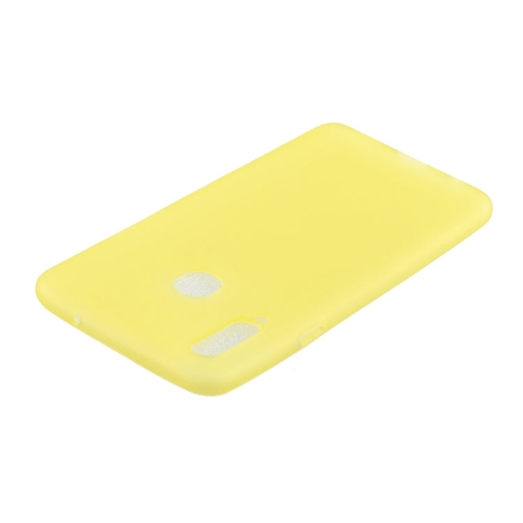 For Galaxy A20s 1.5mm Liquid Emulsion Translucent TPU case