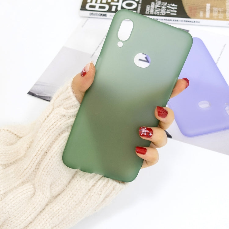 For Galaxy A10s 1.5mm Liquid Emulsion Translucent TPU case