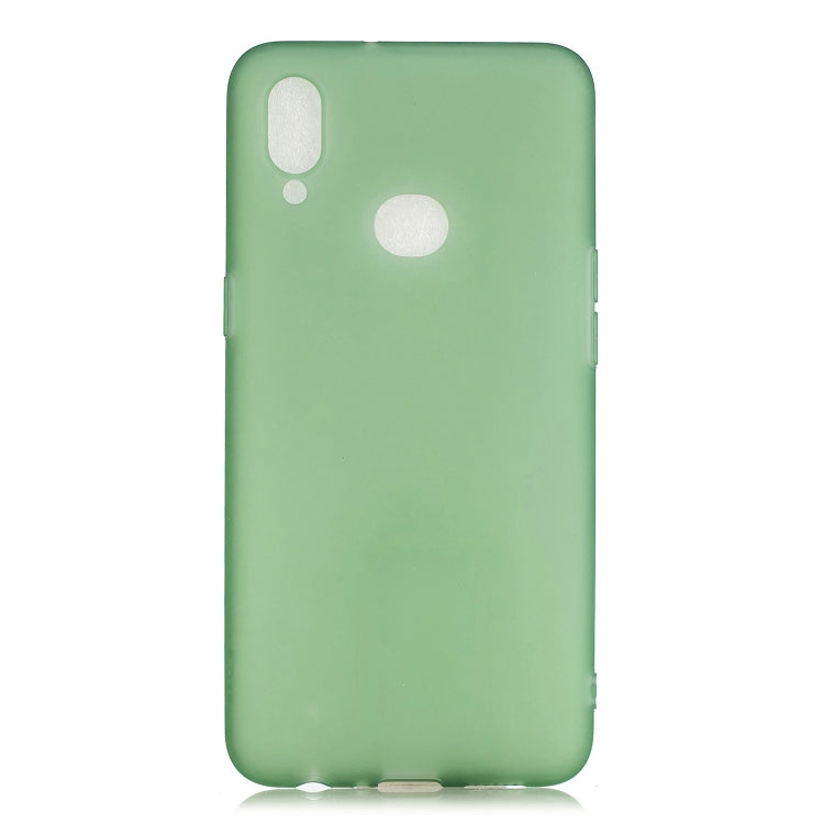 For Galaxy A10s 1.5mm Liquid Emulsion Translucent TPU case