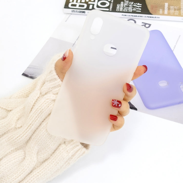 For Galaxy A10s 1.5mm Liquid Emulsion Translucent TPU case