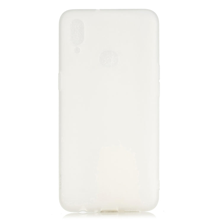 For Galaxy A10s 1.5mm Liquid Emulsion Translucent TPU case