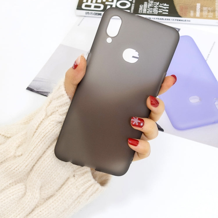 For Galaxy A10s 1.5mm Liquid Emulsion Translucent TPU case