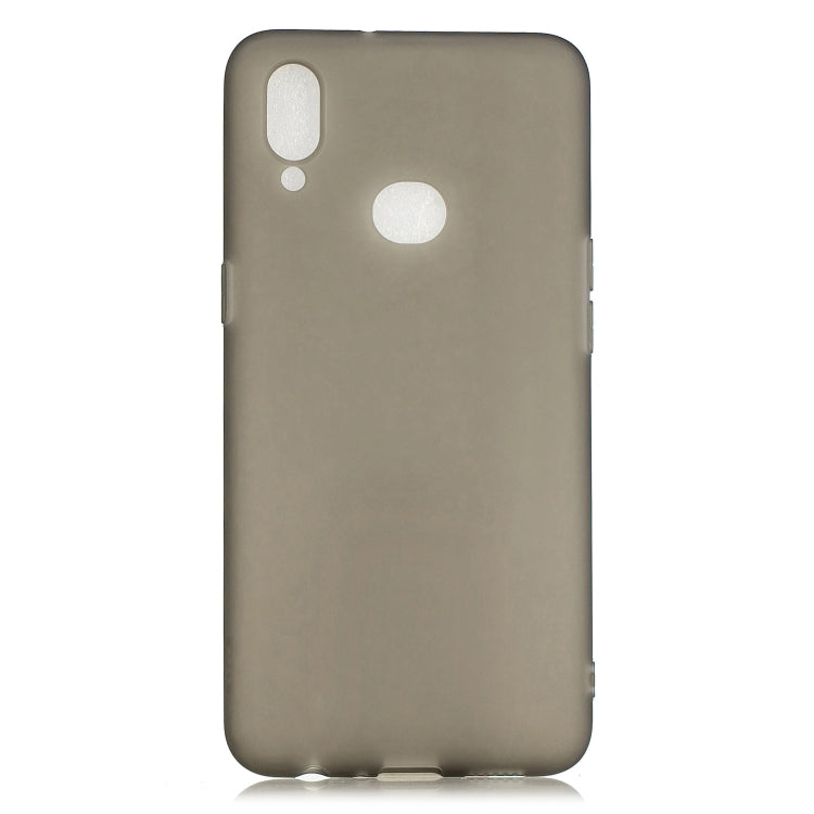 For Galaxy A10s 1.5mm Liquid Emulsion Translucent TPU case