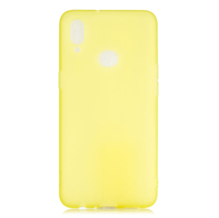 For Galaxy A10s 1.5mm Liquid Emulsion Translucent TPU case
