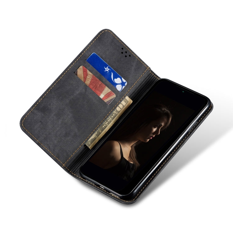 For OnePlus Nord 2T Denim Texture Leather Phone Case