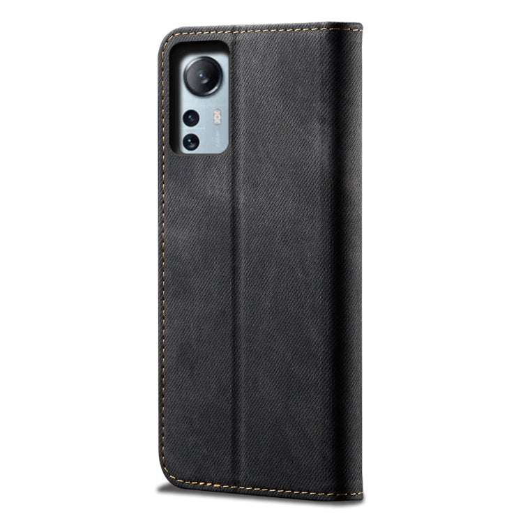 For Xiaomi 12 Lite Denim Texture Leather Phone Case