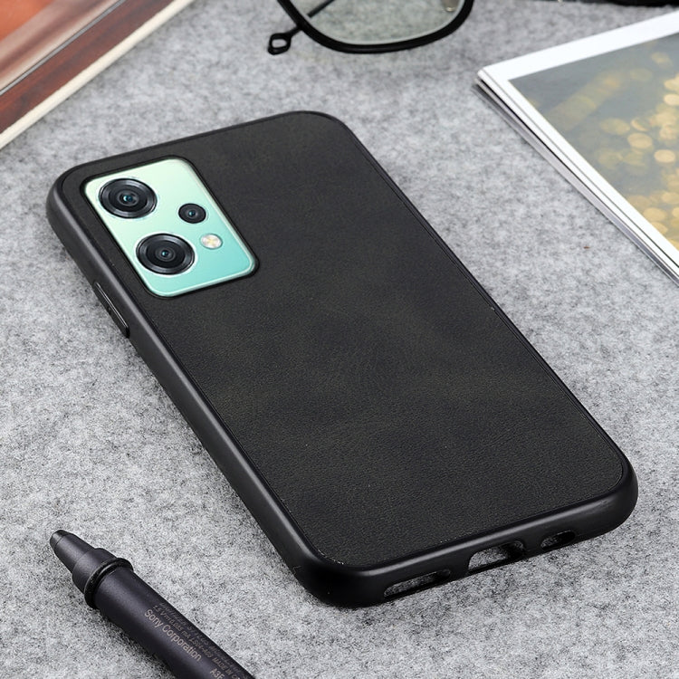 For OnePlus Nord CE 2 Lite 5G Two-color Calf Texture Shockproof Phone Case