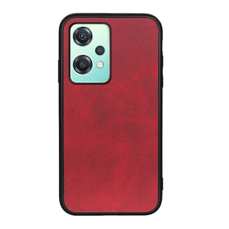 For OnePlus Nord CE 2 Lite 5G Two-color Calf Texture Shockproof Phone Case