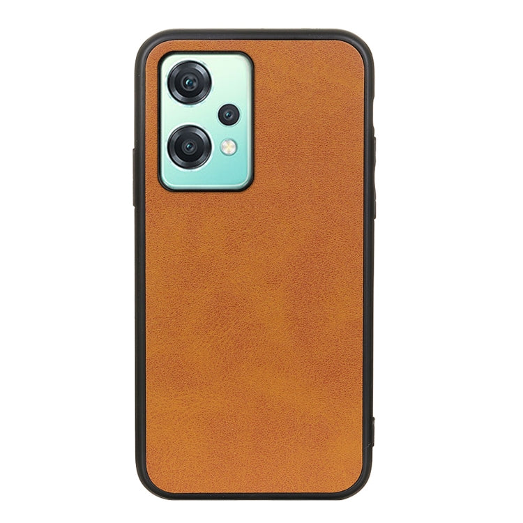 For OnePlus Nord CE 2 Lite 5G Two-color Calf Texture Shockproof Phone Case