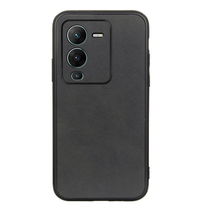 For vivo S15 Pro Two-color Calf Texture Shockproof Phone Case