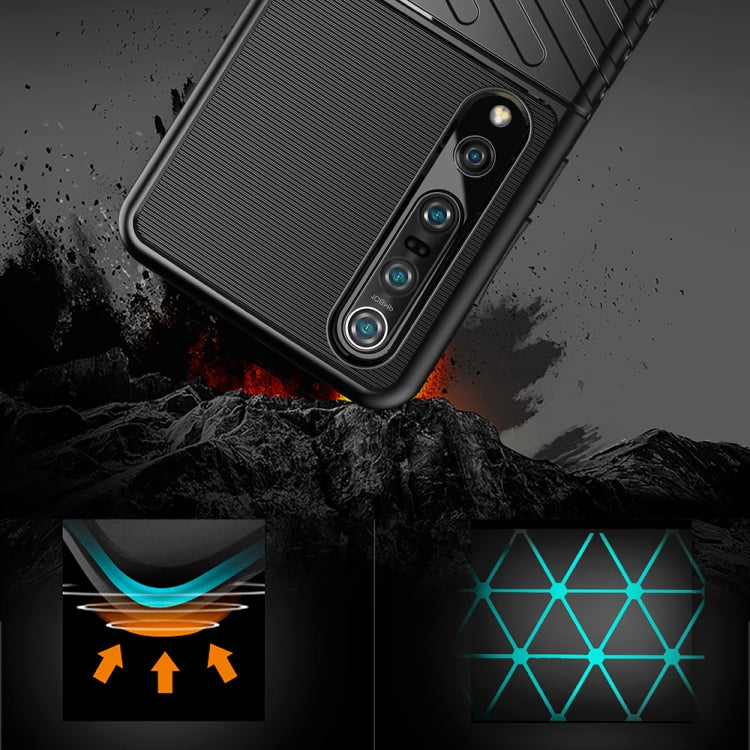 For Xiaomi Mi 10 Pro Thunderbolt Shockproof TPU Soft Case(Navy Blue)