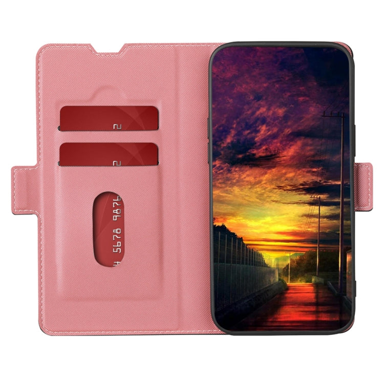 For iPhone SE 2022 / SE 2020 / 8 / 7 Twill Texture Side Button Leather Phone Case