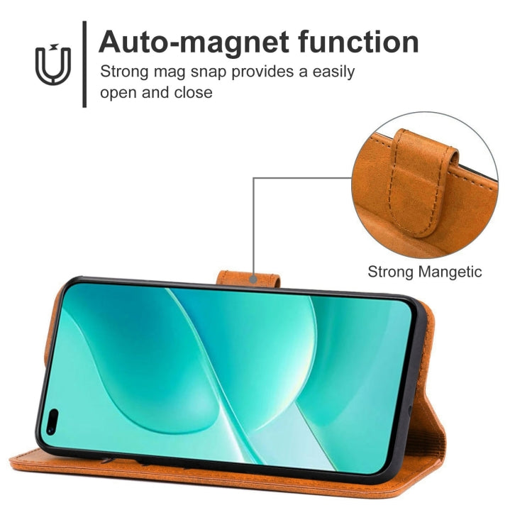 For Huawei nova 9z 5G Leather Phone Case