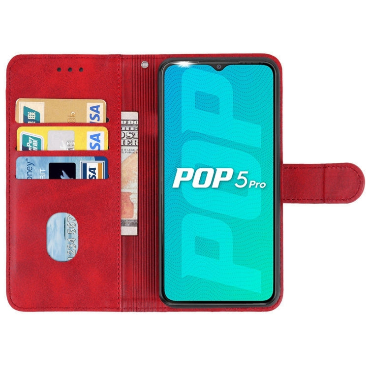 For Tecno Pop 5 Pro Leather Phone Case