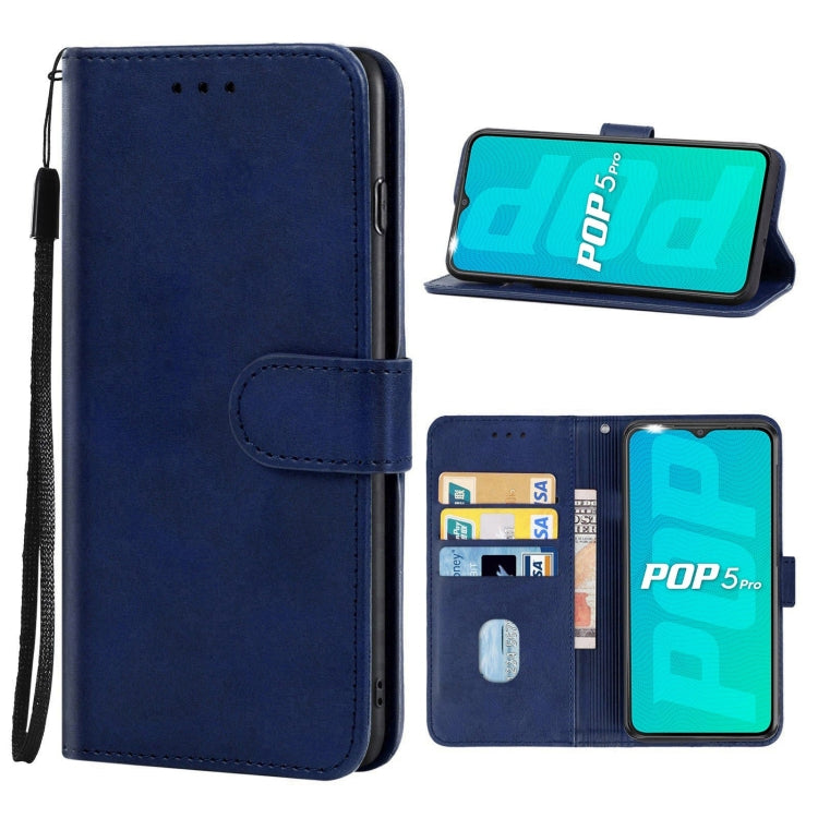 For Tecno Pop 5 Pro Leather Phone Case