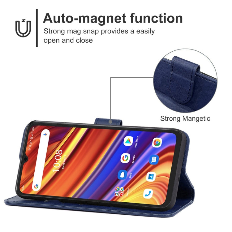 For UMIDIGI Power 7 Leather Phone Case