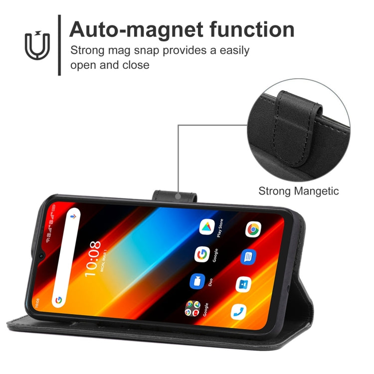 For UMIDIGI Power 7S Leather Phone Case